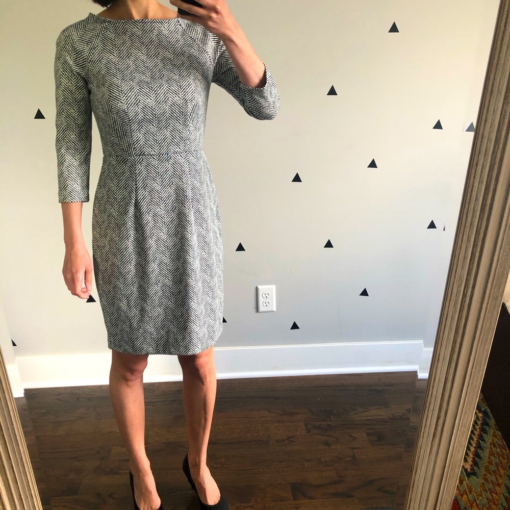 Black and White Dress